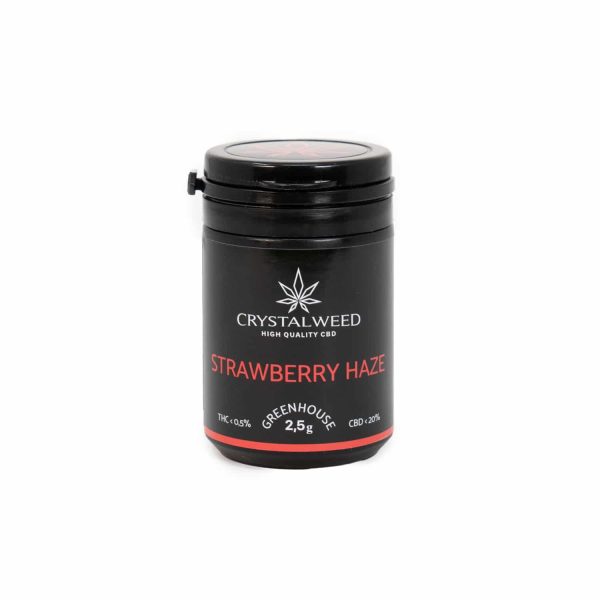 Strawberry Haze Gras leichtes Cannabis 2,5 gr